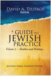 Cover of A Guide to Jewish Practice, Volume 2: Shabbat and Holidays