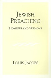 Cover of Jewish Preaching: Homilies and Sermons