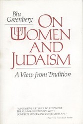 Cover of On Women and Judaism: A View from Tradition