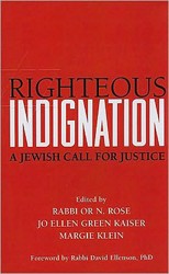 Cover of Righteous Indignation: A Jewish Call for Justice