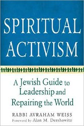 Cover of Spiritual Activism: A Jewish Guide to Leadership and Repairing the World