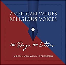 Cover of American Values, Religious Voices: 100 Days. 100 Letters