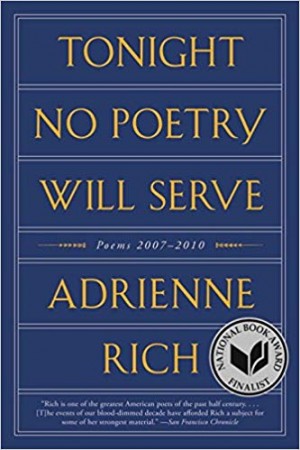 Cover of Tonight No Poetry Will Serve: Poems 2007-2010