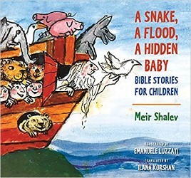 Cover of A Snake, a Flood, a Hidden Baby: Bible Stories for Children