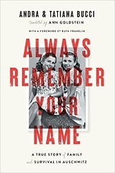 Cover of Always Remember Your Name: A True Story of Family and Survival in Auschwitz
