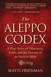 Cover of The Aleppo Codex: A True Story of Obsession, Faith, and the Pursuit of an Ancient Bible