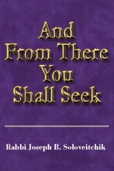 Cover of And From There You Shall Seek--Uvikkashtem Misham