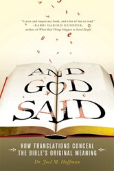 Cover of And God Said: How Translations Conceal the Bible's Original Meaning