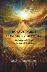 Cover of Does Judaism Condone Violence? Holiness and Ethics in the Jewish Tradition