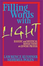 Cover of Filling Words With Light: Hasidic and Mystical Reflections on Jewish Prayer