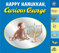 Cover of Happy Hanukkah, Curious George