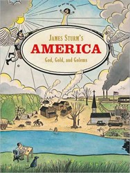 Cover of James Sturm's America: God, Gold, and Golems
