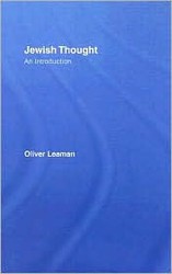 Cover of Jewish Thought: An Introduction