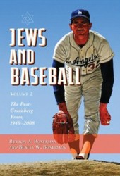 Cover of Jews and Baseball: Volume 2, The Post-Greenberg Years, 1949-2008