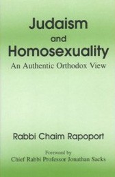 Cover of Judaism and Homosexuality: An Authentic Orthodox View