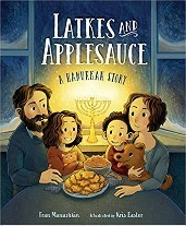 Cover of Latkes and Applesauce: A Hanukkah Story