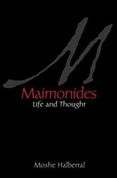 Cover of Maimonides: Life and Thought