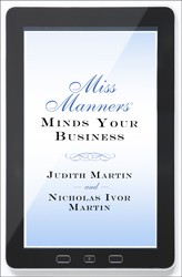 Cover of Miss Manners Minds Your Business
