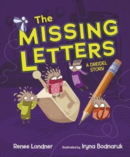 Cover of The Missing Letters: A Dreidel Story