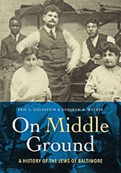 Cover of On Middle Ground: A History of the Jews of Baltimore