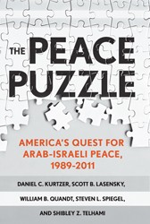 Cover of The Peace Puzzle: America's Quest for Arab-Israeli Peace, 1989-2011