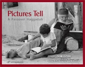 Cover of Pictures Tell: A Passover Haggadah with photographs from around the Jewish world