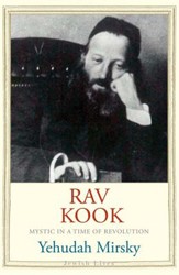 Cover of Rav Kook: Mystic in a Time of Revolution