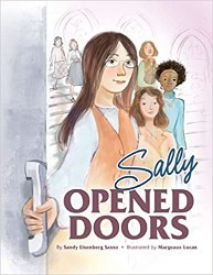 Cover of Sally Opened Doors: The Story of the First Woman Rabbi