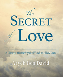 Cover of The Secret of Love: A Glimpse into the Mystical Wisdom of Rav Kook