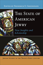 Cover of The State of American Jewry: New Insights and Scholarship