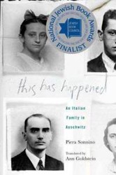 Cover of This Has Happened: An Italian Family in Auschwitz
