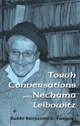 Cover of Torah Conversations with Nechama Leibowitz