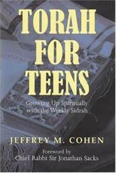 Cover of Torah for Teens: Growing Up Spiritually with the Weekly Sidrah