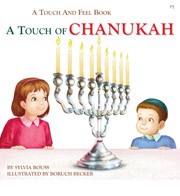 Cover of A Touch of Chanukah: A Touch and Feel Book