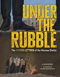 Cover of Under the Rubble: The Hidden Letters of the Warsaw Ghetto