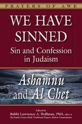 Cover of We Have Sinned: Sin and Confession in Judaism: Ashamnu and Al Chet