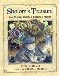 Cover of Sholom’s Treasure: How Sholom Aleichem Became a Writer