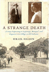 Cover of A Strange Death: A Story Originating in Espionage, Betrayal, and Vengeance in a Village in Old Palestine